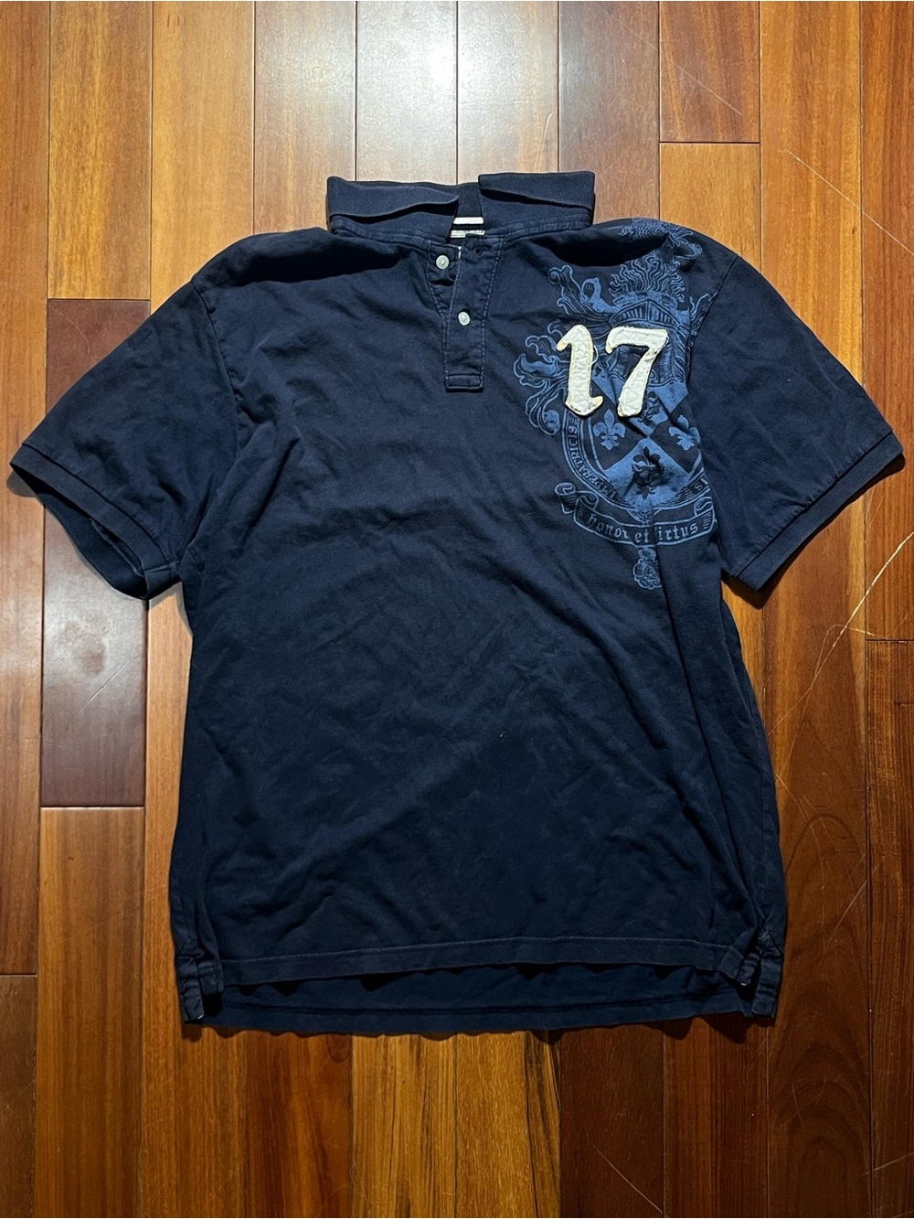 Vintage Navy Polo Shirt